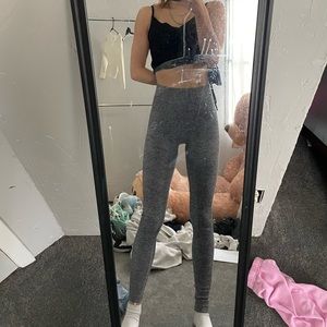Grey leggings